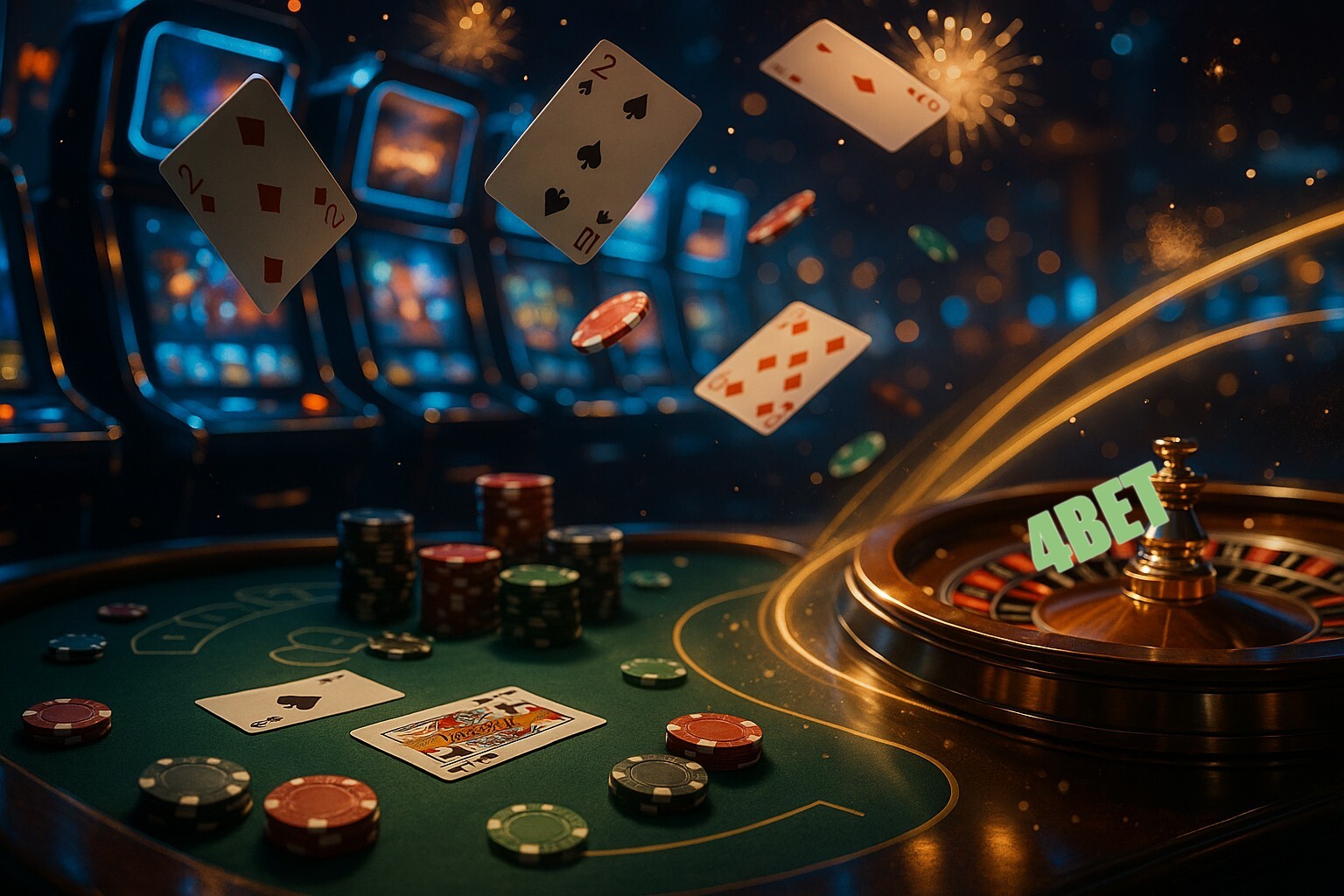 Jogos emocionantes no 4BET